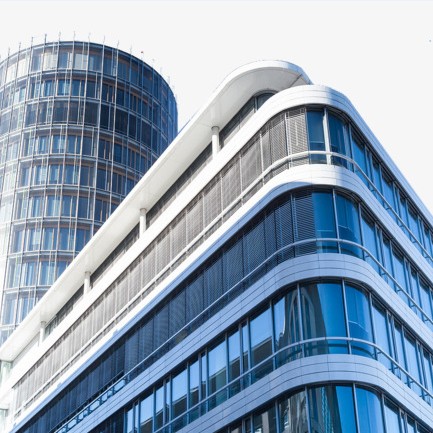 Matériau de construction extérieur léger contrôle thermique low e verre isolant façades fabricant