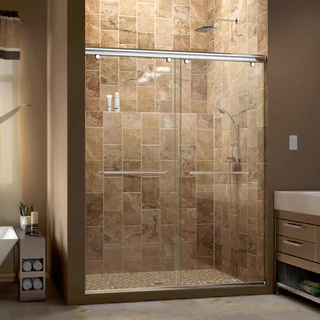 Factory price 12 mm flat and curved tempered glass for shower door and bathroom with enclosure