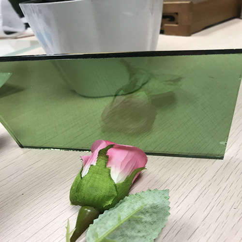 Factory price 8mm dark green hard coating reflective glass manufacturer