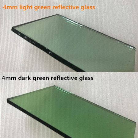 Importer verre réfléchissant en verre dur 4 mm couleur vert français de l'usine chinoise