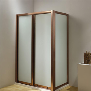 Privacy protection 10mm tempered frosted glass for shower room