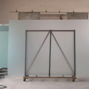 Privacy protection 10mm tempered frosted glass for shower room