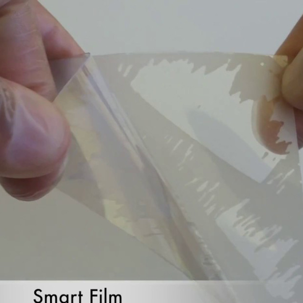 Professional China manufacturer PDLC self adhesive film for glass partition