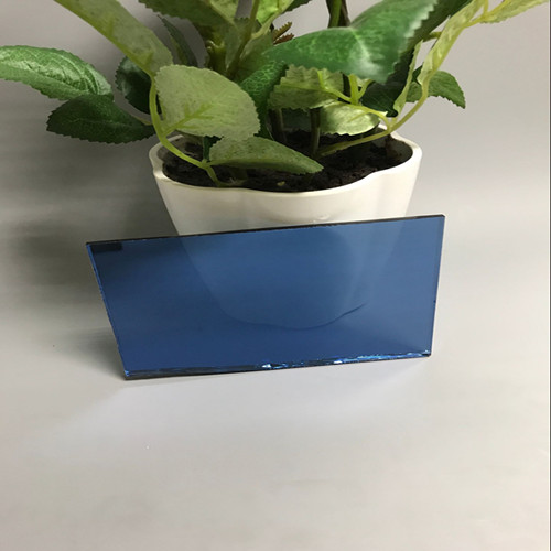 Prix de gros 6mm verre bleu foncé réfléchissant verre revêtu fournisseur Chine