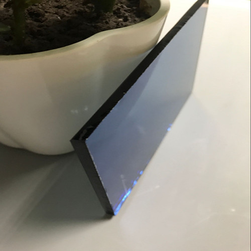 Prix de gros 6mm verre bleu foncé réfléchissant verre revêtu fournisseur Chine