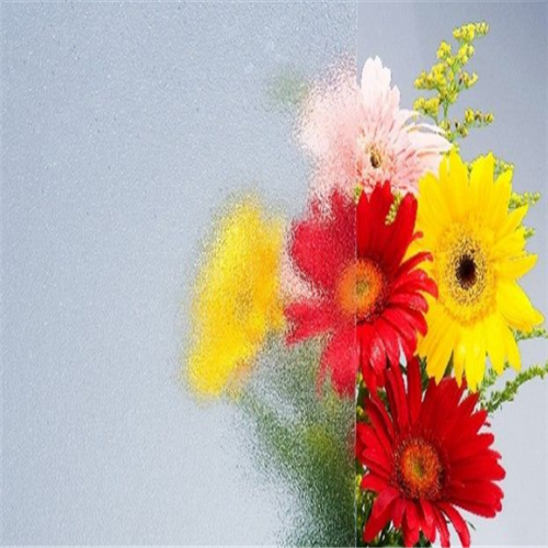 Tukkuhinta koristeellinen 3mm kirkas Nashiji lasi ikkunalle