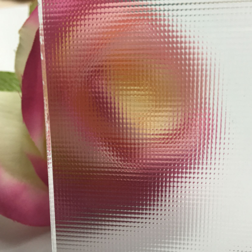Wholesale price of 5mm Mistlite pattern glass, clear Mistlite Figured glass from China, clear Mistlite embossed glass manufactures