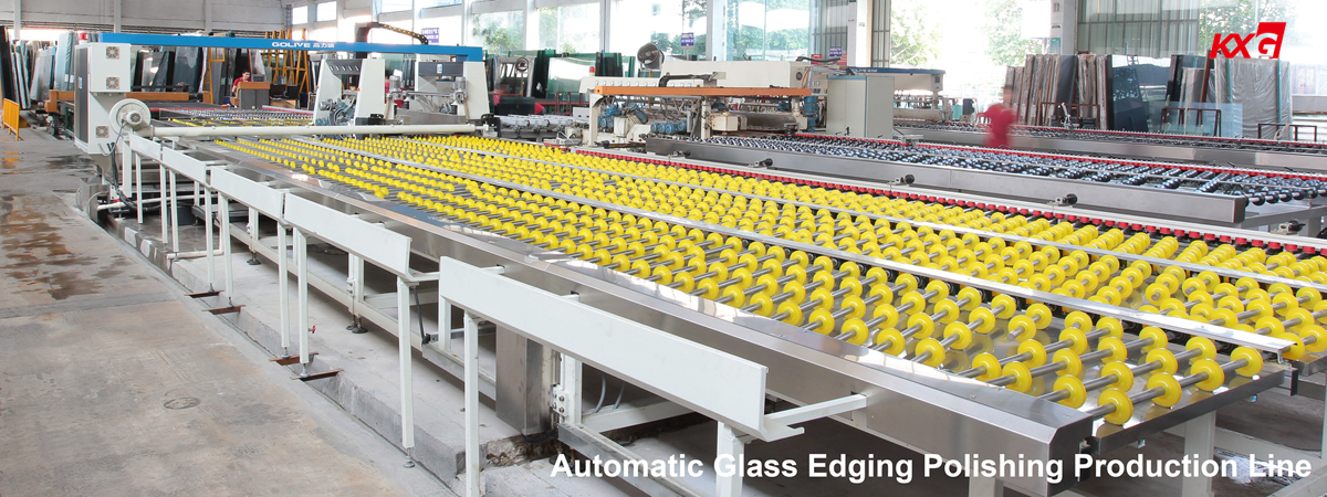 KXG automatic glass edging polishing