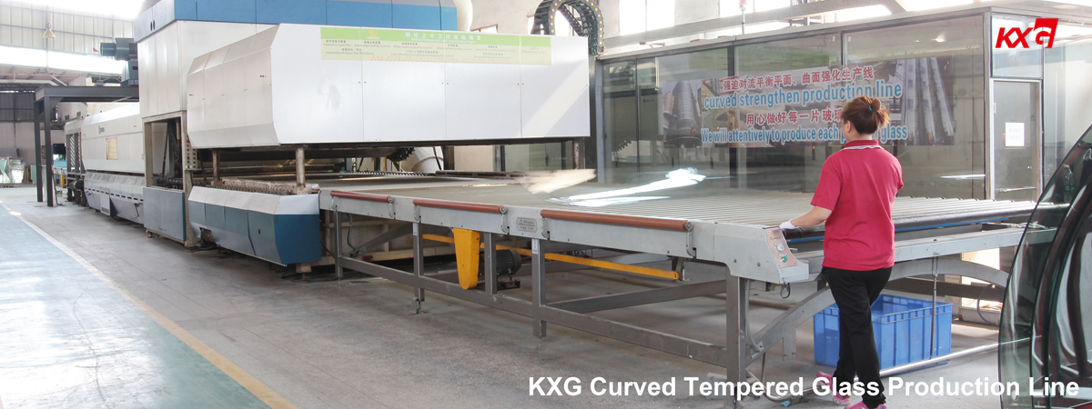 KXG curved tempered glass machine