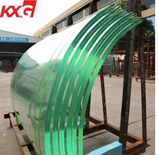 curved tempered laminated glass