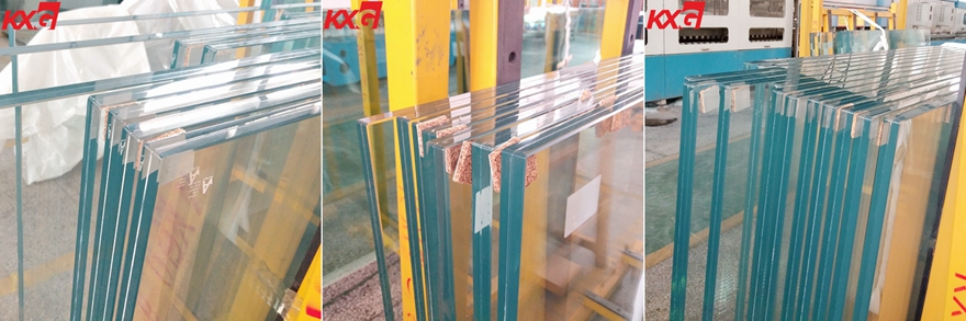 21.52mm low iron tempered laminated glass