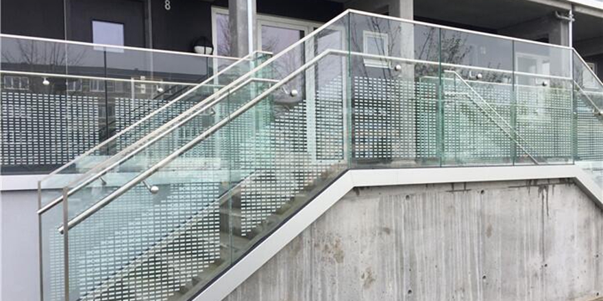 silkscreen printing decorated glass partition office partition