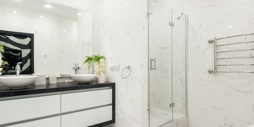 12mm tempered glass shower door glass