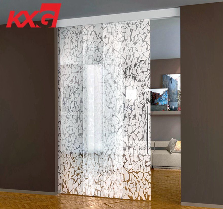 silk screen printing glass door