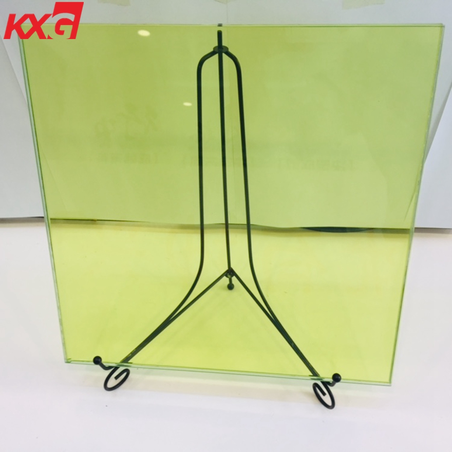 Proveedor de vidrio laminado multicolor de 10.76 mm de color PVB templado que construye vidrio laminado