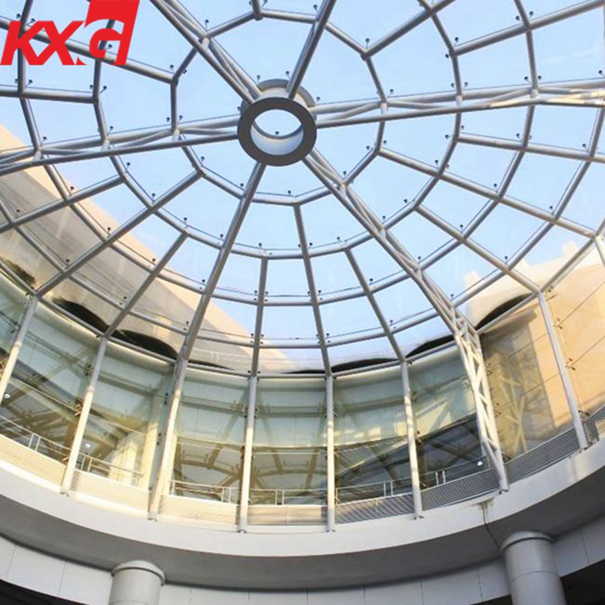 10 ملم خفف من الزجاج المستخدم في مصنع زجاج المظلة