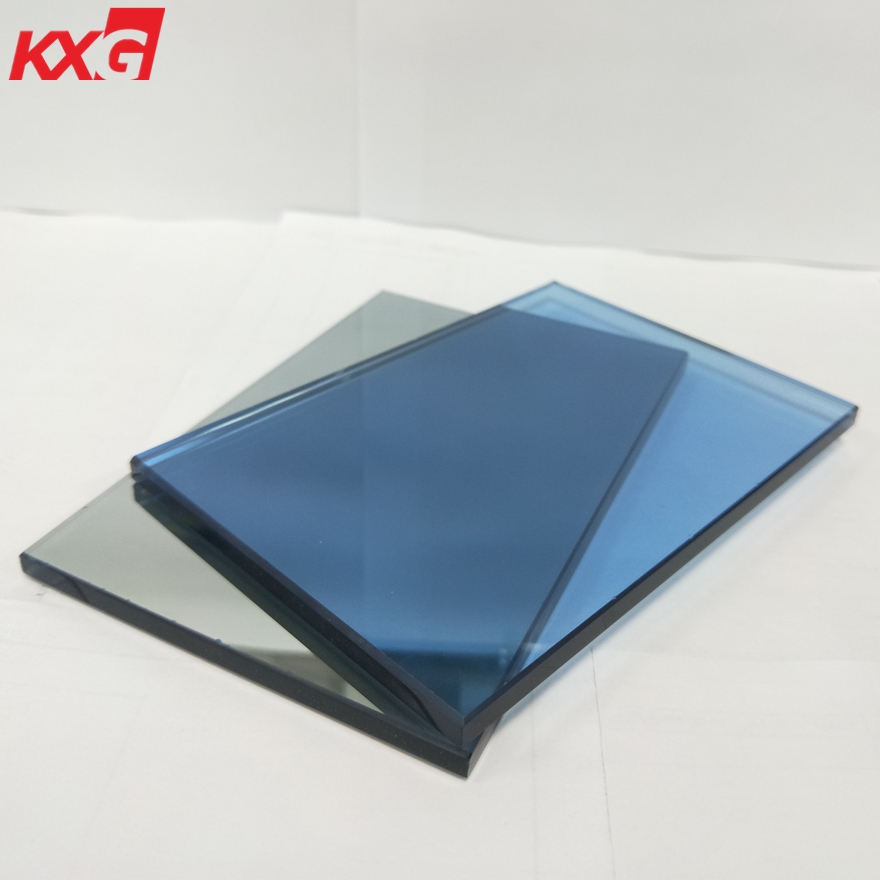 6mm blue tinted tempered glass manufacturer-buy 6mm light blue toughened glass