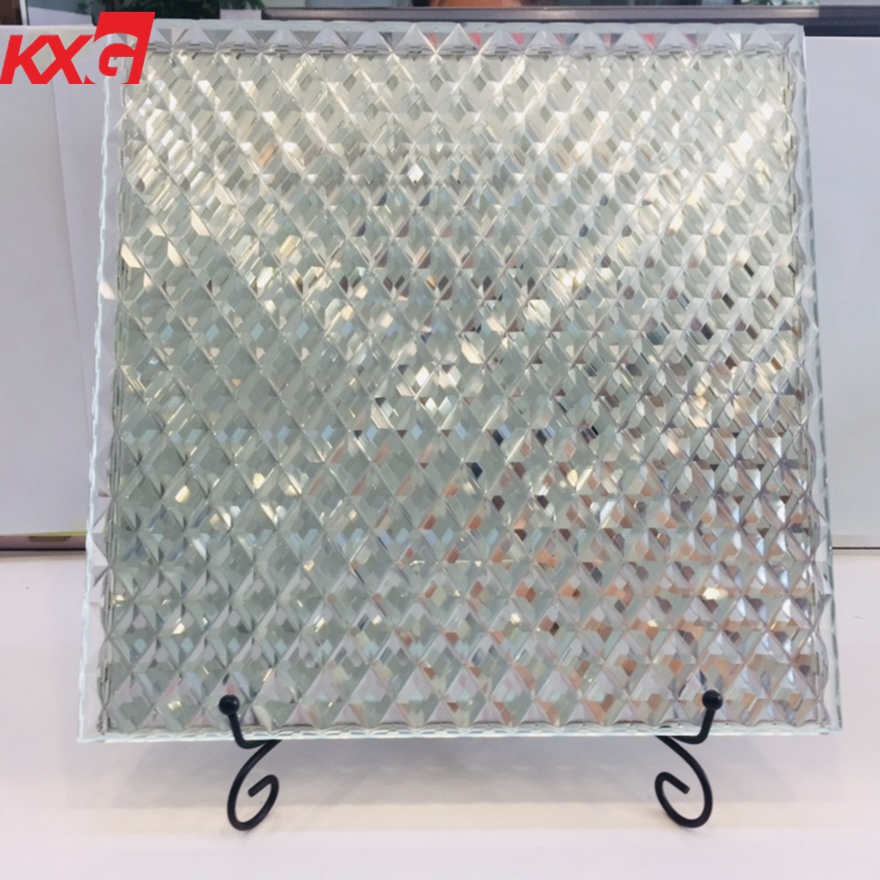 Kilang Cermin Kaca Laminasi Berpola 44.3 Customized Certified CE di China