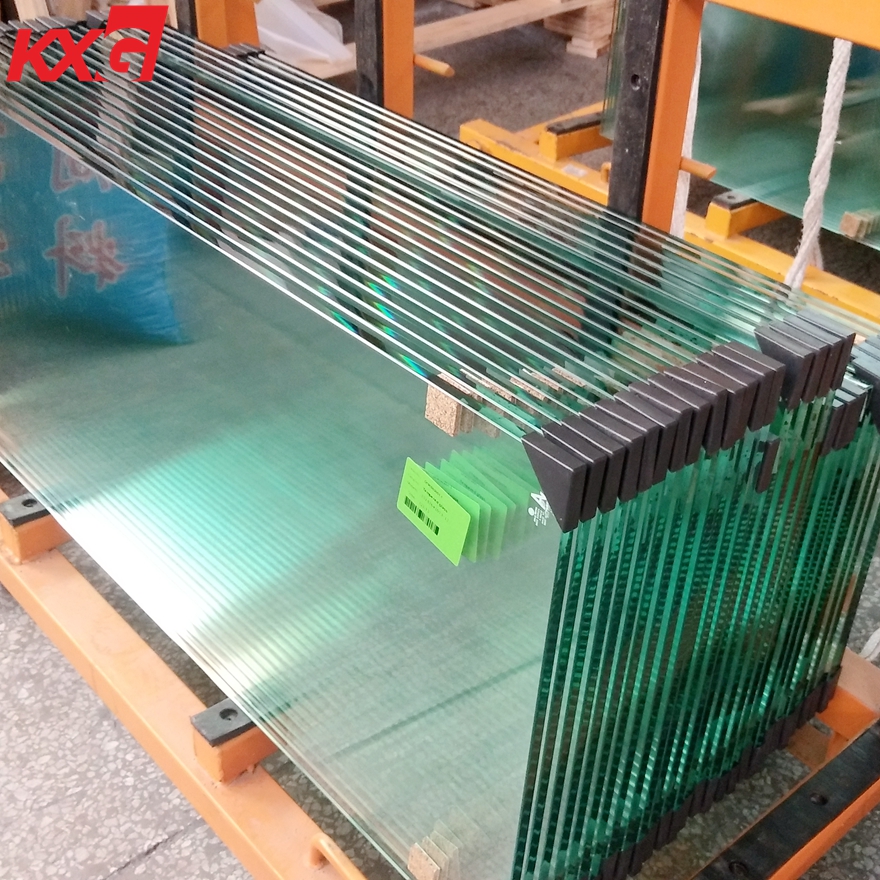 Export to Australian market 12mm clear tempered heat soak glass, 12mm clear toughened heat soak glass factory in China