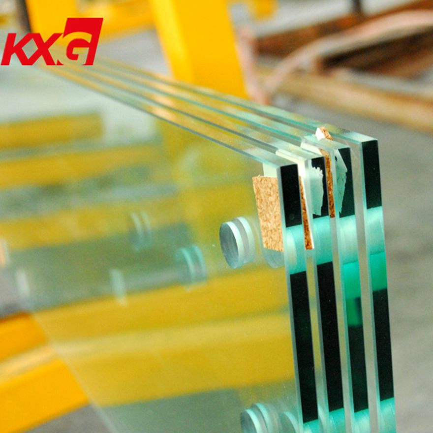 Good quality 12mm clear toughened tempered heat soaked glass, China professional heat soaked glass factory