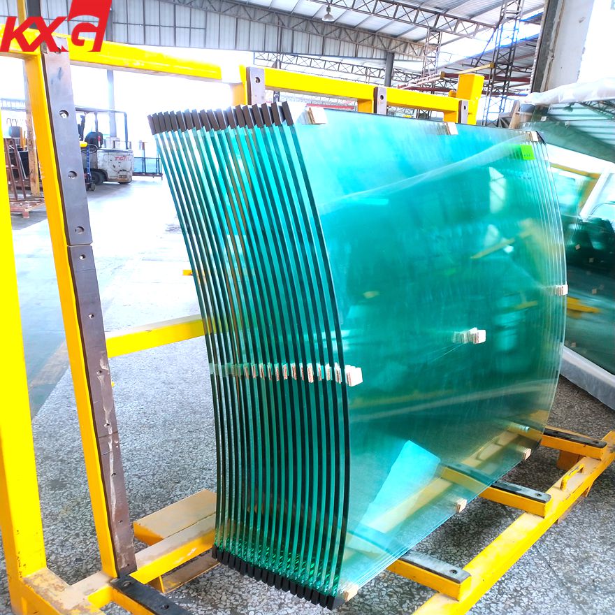 ลูกกรงกระจกด้านนอก 8 มม. 10 มม. 12 มม. 15 มม. กระจกโค้ง