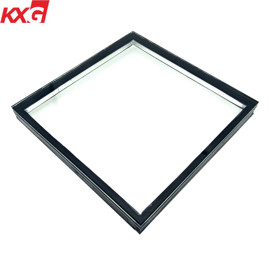 KXG 6mm-12A-6mm toughened kaca kaca bergalung, unit kaca terlindung keselamatan terbenam