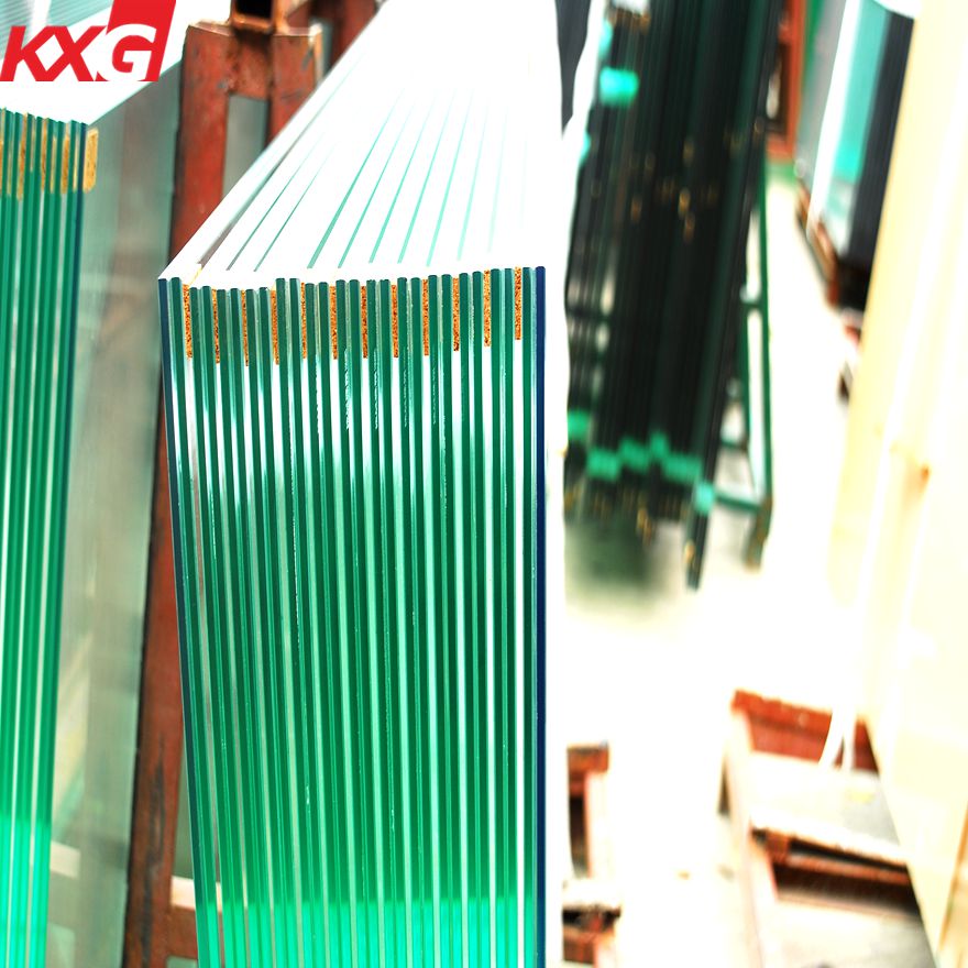 KXG excellent 12.38mm annealed laminated safety glass, 661 laminated float glass