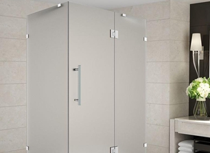 Phòng tắm bằng kính hiệu ứng mờ