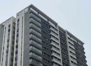 Tường rèm kính kính kép thấp