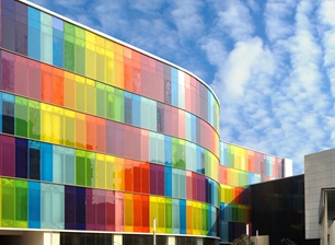 Filamu ya rangi ya rangi ya glasi ya glasi