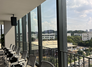 Pared de cortina de vidrio de construcción