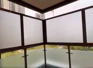 গোপনীয়তা গ্লাস বালস্ট্রেড