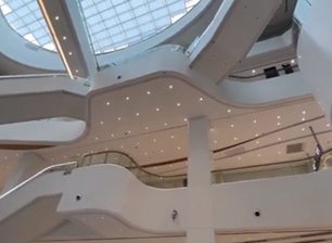 รั้วป้องกันกระจกลามิเนต