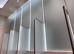 Epekto ng proseso ng hazy glass