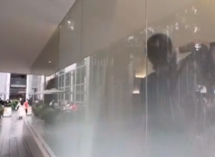 Ultra malinaw na nagyelo na pagkahati sa pader