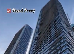 Muro de cortina de vidrio aislada que ahorración de energía