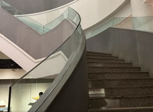 Tres bordes de vidrio diferentes