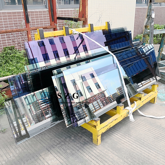 6mm 8mm 10mm ford blue tempered glass window