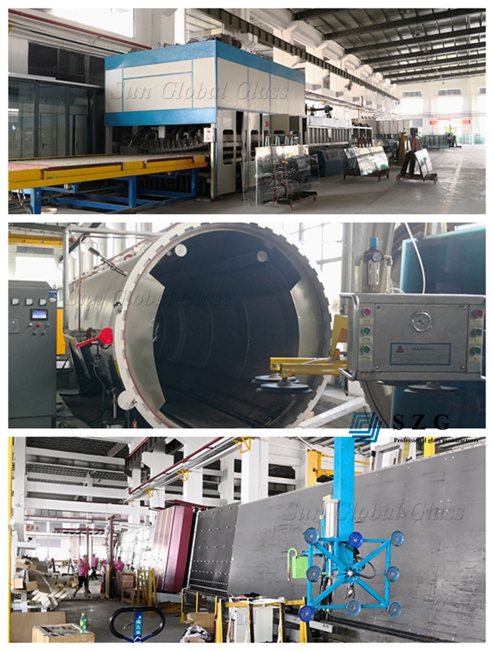 31.04mm double glazing unit, 30mm insulation glass, triple glass, toughened laminated double glazed glass, 31.04mm ESG IGU, insulating glass factory
