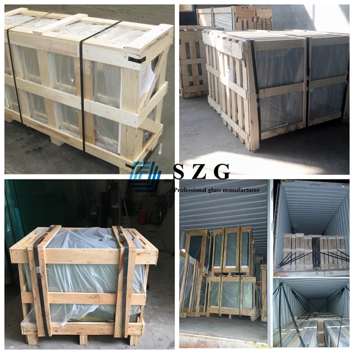 8mm+12A+8mm blue double glazing, 28mm ford blue toughened insulated glass, 8mm+8mm light blue insulated glass unit, 8mm+8mm blue tempered DGU, sound-proof glass, 28mm blue IGU