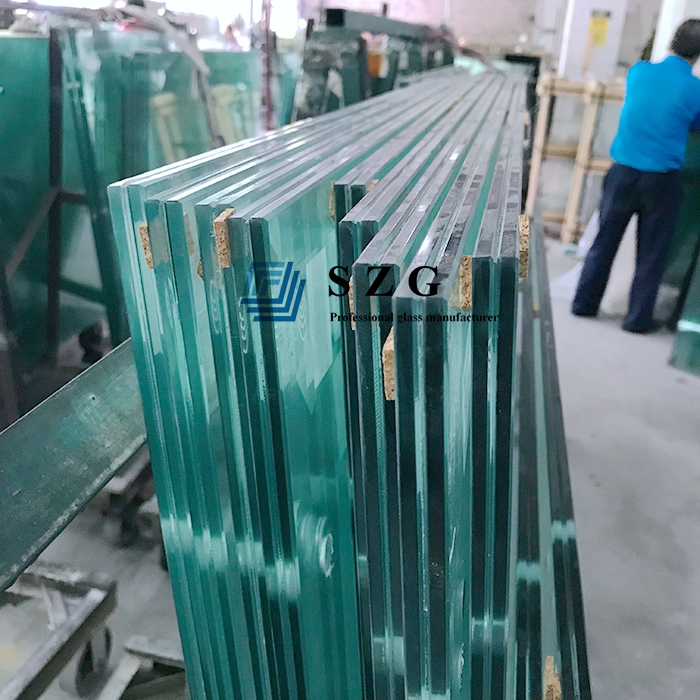 11.14mm heat strengthened laminated glass