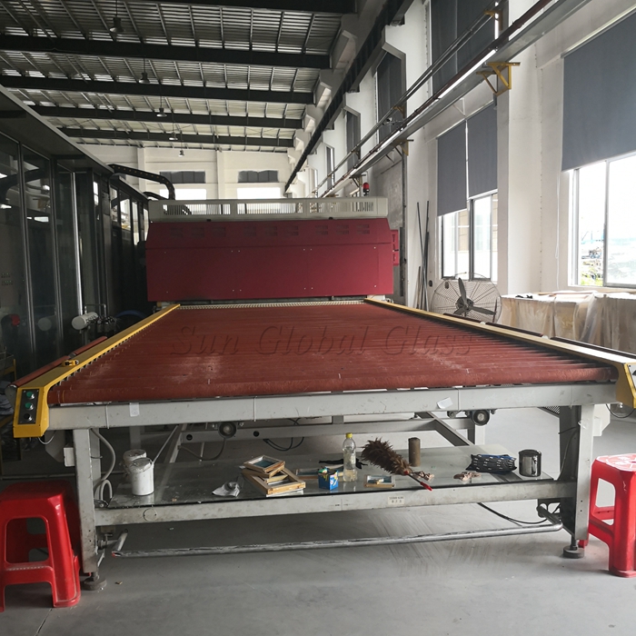 tempered glass produciton