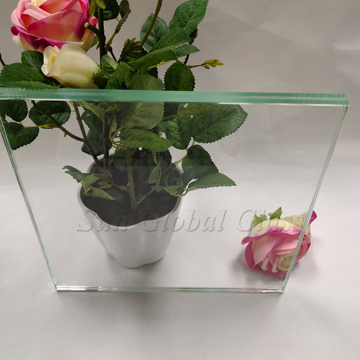 13.52mm ultra clear SGP tempered laminated glass, 6mm+1.52mm+6mm low iron SGP sentry laminated glass, 6mm+6mm toughened hurricane proof sandwich glass