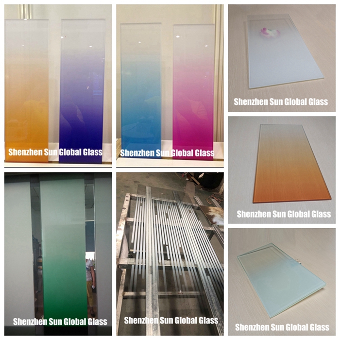 fluted glass
