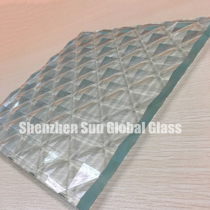 diamond carved glass