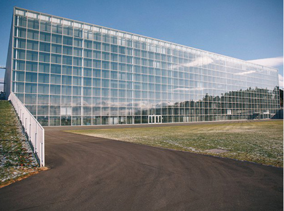 ultra clear tempered glass building