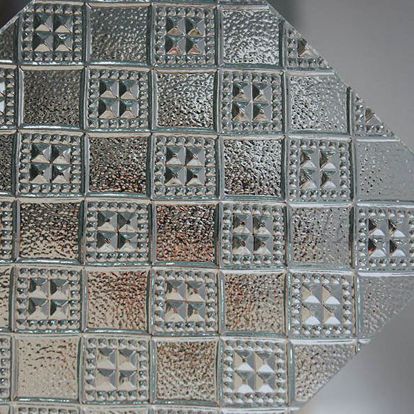 4mm silesia clear patterned glass manufacturer