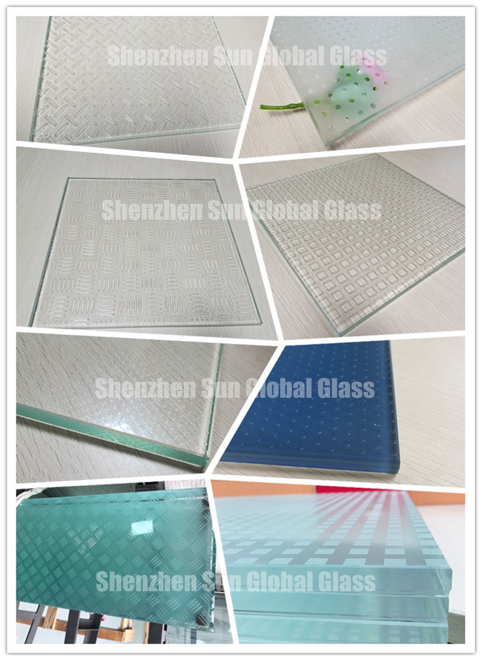 anti non slip resistance glass