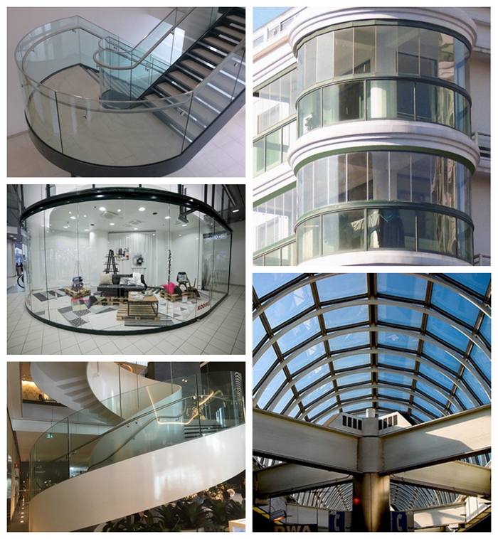 8mm curved glass, 8mm heat soak glass, clear tempered HS glass, 8mm curved glass price, curved glass suppliers