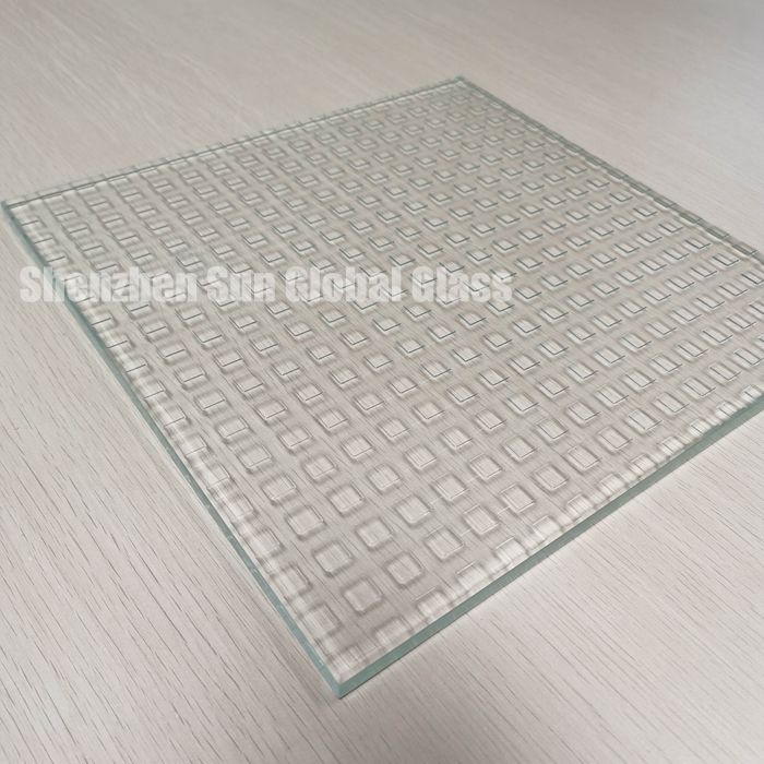 anti non slip  resistance glass